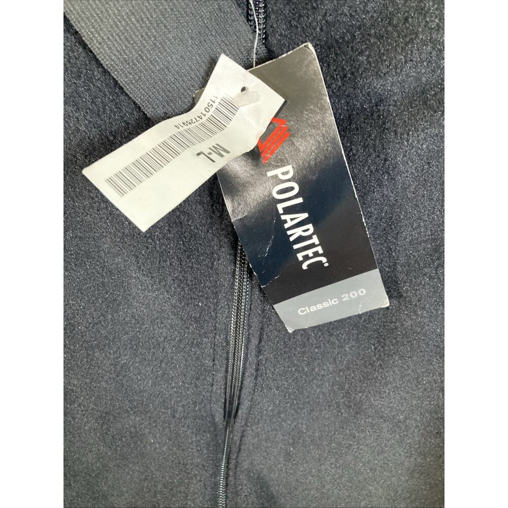 Polartec Fleece Bib Overalls Black Medium-Long NEW Cold Weather Overalls - Picture 6 of 16